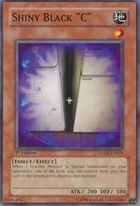 Image for Shiny Black "C" (ANPR-EN024) (Ancient Prophecy) - YuGiOh