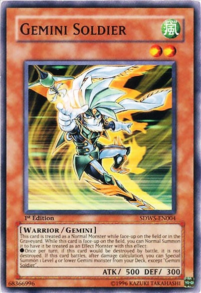 Image for Gemini Soldier (SDWS-EN004) (Structure Deck: Warriors' Strike) - YuGiOh