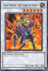 Image for Gaia Knight, the Force of Earth (5DS3-EN041) (Starter Deck: Duelist Toolbox) - YuGiOh