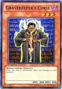 Image for Gravekeeper's Curse (SDMA-EN008) (Structure Deck: Marik) - YuGiOh