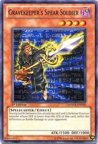 Image for Gravekeeper's Spear Soldier (SDMA-EN010) (Structure Deck: Marik) - YuGiOh