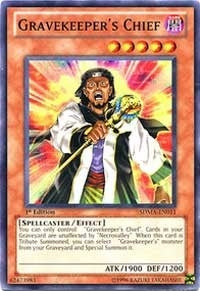 Image for Gravekeeper's Chief (SDMA-EN011) (Structure Deck: Marik) - YuGiOh