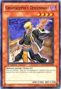 Image for Gravekeeper's Descendant (SDMA-EN019) (Structure Deck: Marik) - YuGiOh