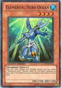 Image for Elemental HERO Ocean (CT07-EN018) (2010 Collectors Tins) - YuGiOh