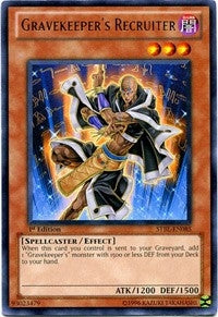 Image for Gravekeeper's Recruiter (STBL-EN085) (Starstrike Blast) - YuGiOh