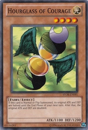 Image for Hourglass of Courage (STOR-EN091) (Storm of Ragnarok) - YuGiOh