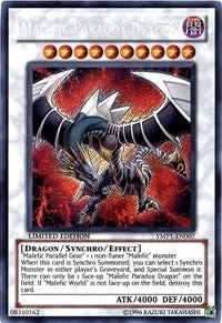 Image for Malefic Paradox Dragon (YMP1-EN007) (Bonds Beyond Time Movie Pack) - YuGiOh