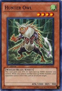 Image for Hunter Owl (SDDL-EN013) (Structure Deck: Dragunity Legion) - YuGiOh