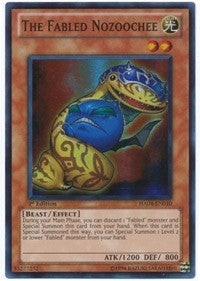 Image for The Fabled Nozoochee (HA04-EN010) (Hidden Arsenal 4) - YuGiOh
