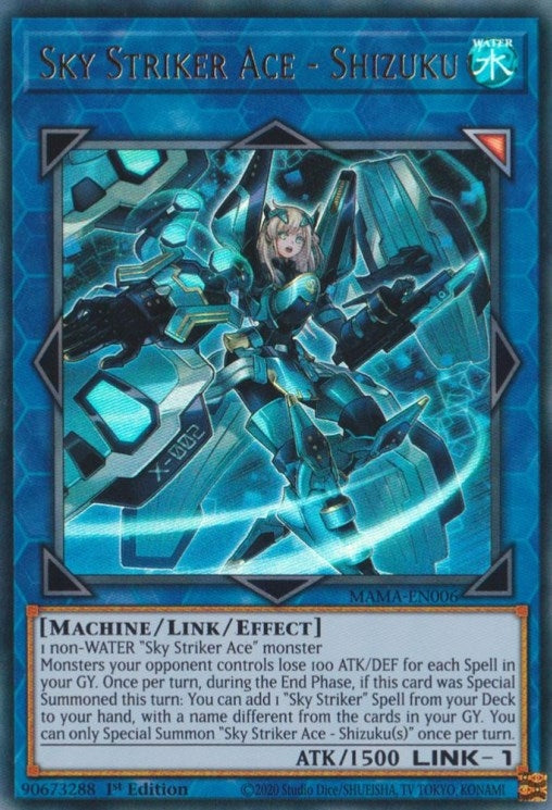 Image for Sky Striker Ace - Shizuku (MAMA-EN006) (Magnificent Mavens) - YuGiOh