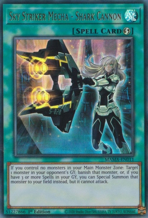 Image for Sky Striker Mecha - Shark Cannon (MAMA-EN011) (Magnificent Mavens) - YuGiOh