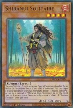 Image for Shiranui Solitaire (MAMA-EN054) (Magnificent Mavens) - YuGiOh