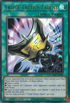 Image for Triple Tactics Talent (MAMA-EN090) (Magnificent Mavens) - YuGiOh