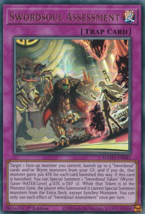 Image for Swordsoul Assessment (MAMA-EN043) (Magnificent Mavens) - YuGiOh