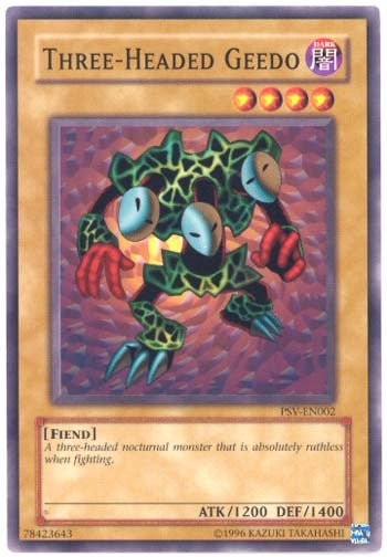 Image for Three-Headed Geedo (PSV-EN002) (Pharaoh's Servant (Worldwide English)) - YuGiOh