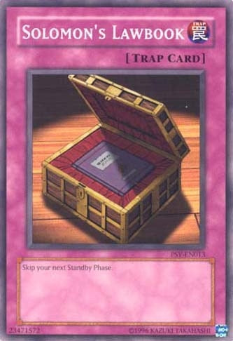 Image for Solomon's Lawbook (PSV-EN013) (Pharaoh's Servant (Worldwide English)) - YuGiOh