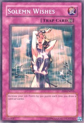 Image for Solemn Wishes (PSV-EN055) (Pharaoh's Servant (Worldwide English)) - YuGiOh