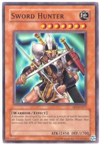 Image for Sword Hunter (PSV-EN077) (Pharaoh's Servant (Worldwide English)) - YuGiOh