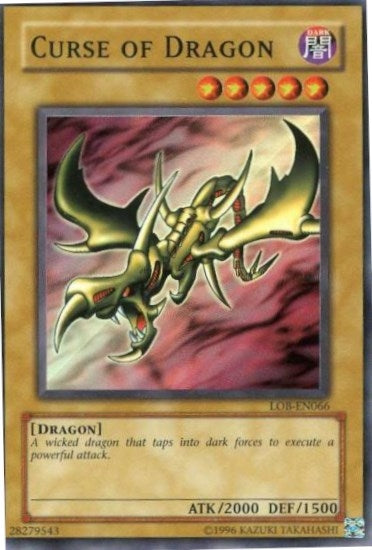 Image for Curse of Dragon (LOB-EN066) (Legend of Blue Eyes White Dragon (Worldwide English)) - YuGiOh