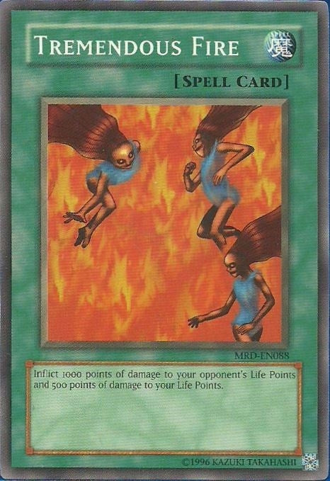 Image for Tremendous Fire (MRD-EN088) (Metal Raiders (Worldwide English)) - YuGiOh