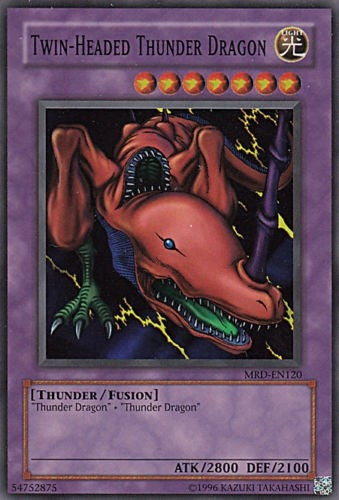 Image for Twin-Headed Thunder Dragon (MRD-EN120) (Metal Raiders (Worldwide English)) - YuGiOh
