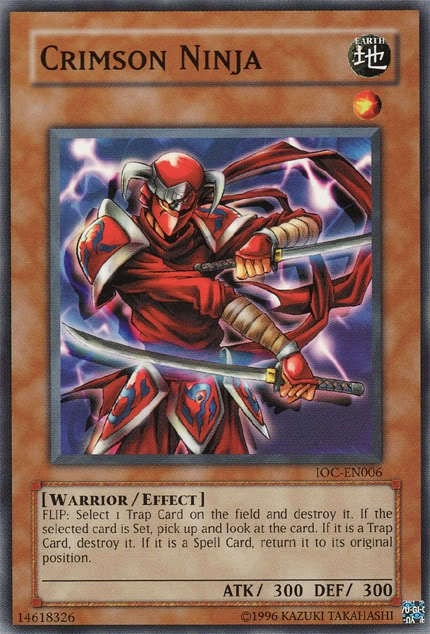 Image for Crimson Ninja (IOC-EN006) (Invasion of Chaos (Worldwide English)) - YuGiOh