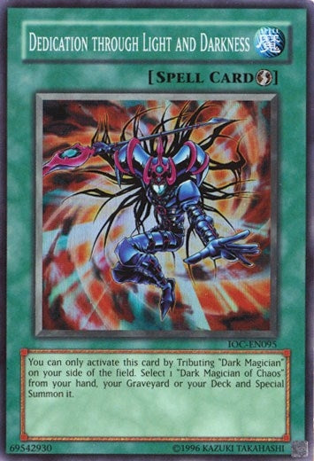 Image for Dedication Through Light and Darkness (IOC-EN095) (Invasion of Chaos (Worldwide English)) - YuGiOh