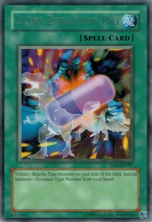 Image for Ultra Evolution Pill (IOC-EN097) (Invasion of Chaos (Worldwide English)) - YuGiOh