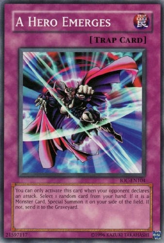 Image for A Hero Emerges (IOC-EN104) (Invasion of Chaos (Worldwide English)) - YuGiOh