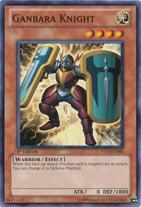 Image for Ganbara Knight (YS11-EN006) (Starter Deck: Dawn of the Xyz) - YuGiOh