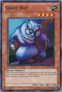 Image for Giant Rat (YS11-EN012) (Starter Deck: Dawn of the Xyz) - YuGiOh