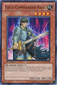 Image for Field-Commander Rahz (YS11-EN018) (Starter Deck: Dawn of the Xyz) - YuGiOh