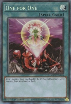Image for One for One (CR) (AMDE-EN040) (Amazing Defenders) - YuGiOh
