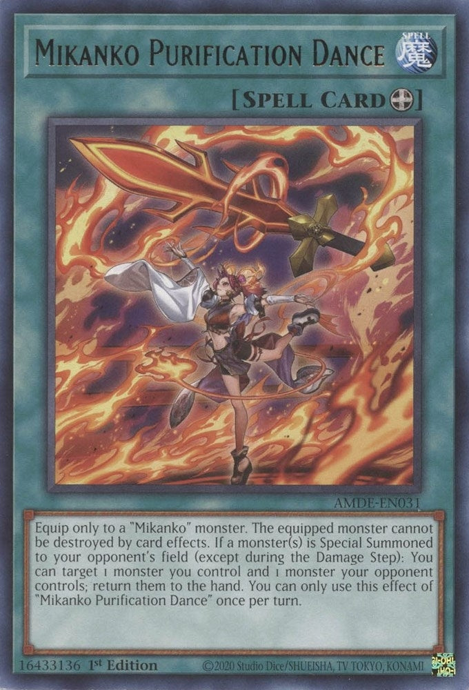 Image for Mikanko Purification Dance (AMDE-EN031) (Amazing Defenders) - YuGiOh