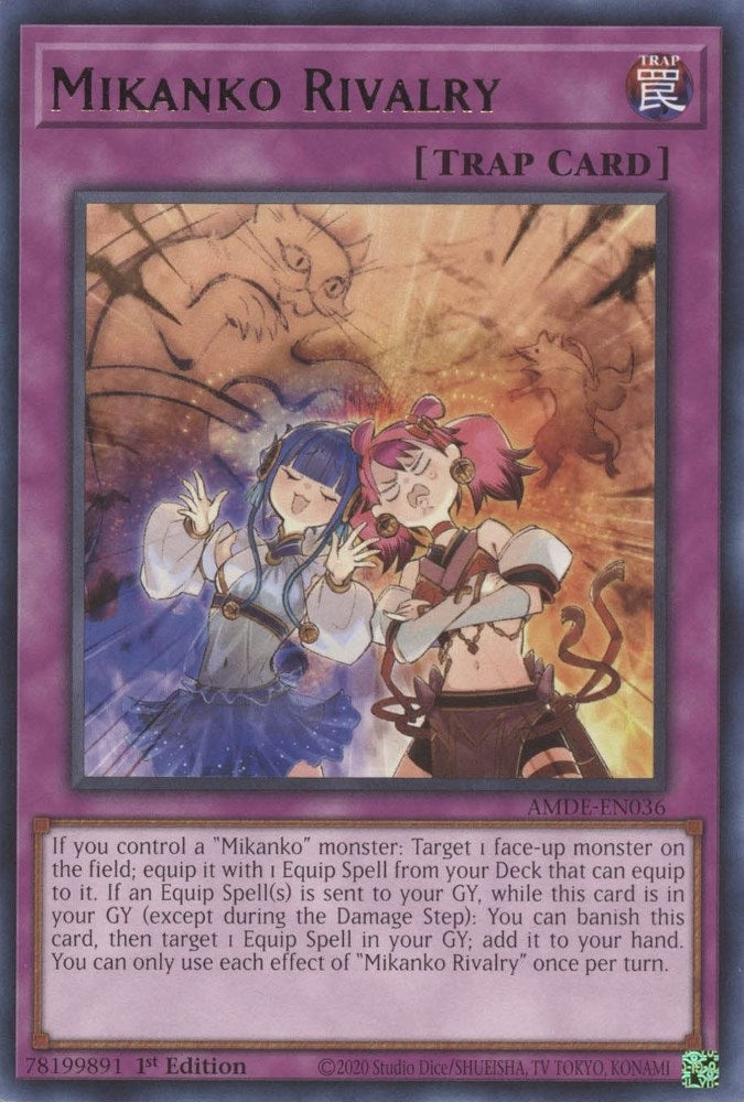 Image for Mikanko Rivalry (AMDE-EN036) (Amazing Defenders) - YuGiOh