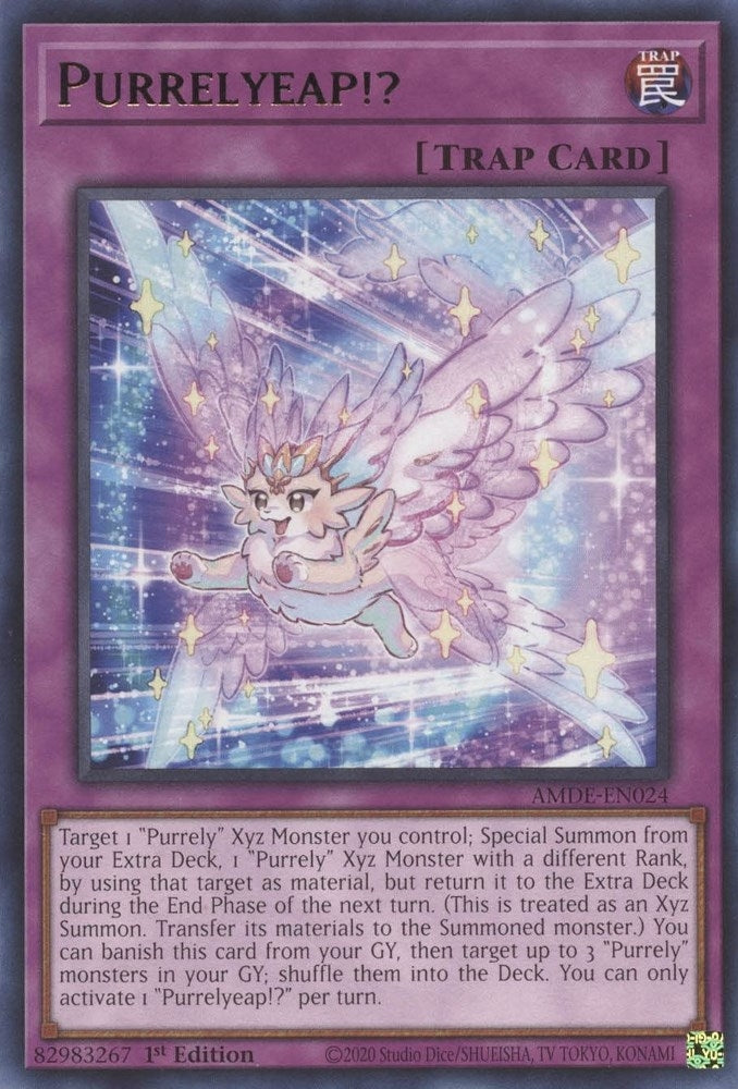 Image for Purrelyeap!? (AMDE-EN024) (Amazing Defenders) - YuGiOh