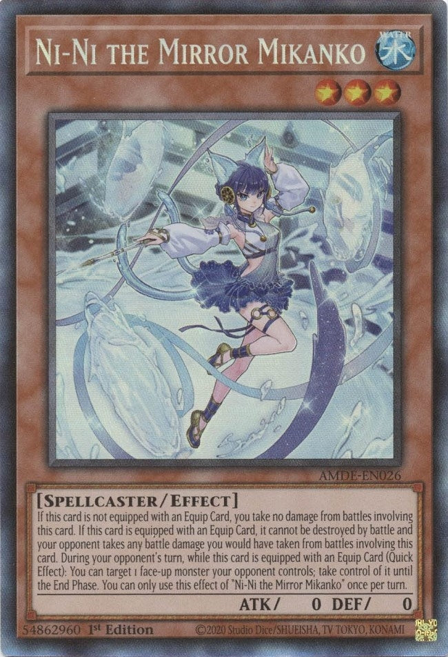 Image for Ni-Ni the Mirror Mikanko (CR) (AMDE-EN026) (Amazing Defenders) - YuGiOh