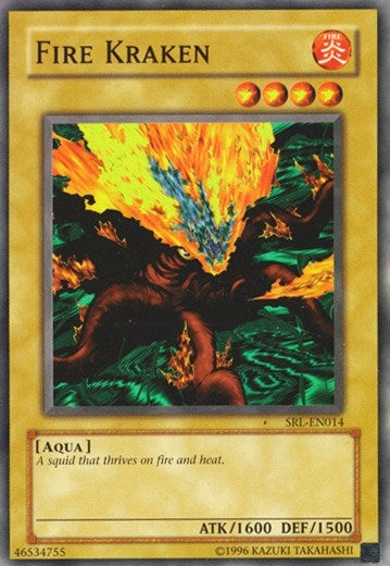 Image for Fire Kraken (SRL-EN014) (Spell Ruler (Worldwide English)) - YuGiOh
