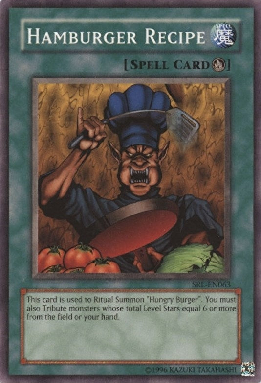 Image for Hamburger Recipe (SRL-EN063) (Spell Ruler (Worldwide English)) - YuGiOh