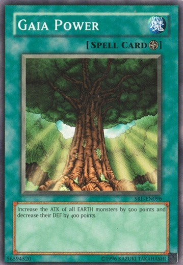 Image for Gaia Power (SRL-EN096) (Spell Ruler (Worldwide English)) - YuGiOh