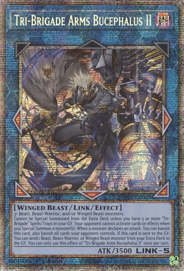 Image for Tri-Brigade Arms Bucephalus II (Starlight Rare) (PHHY-EN048) (Photon Hypernova) - YuGiOh