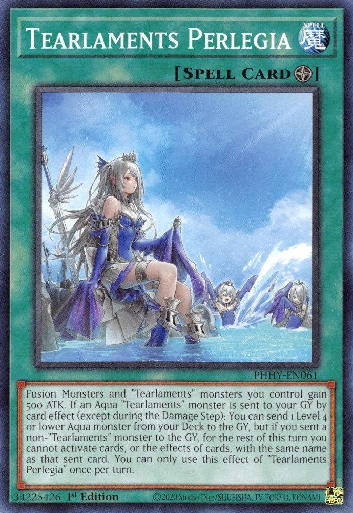 Image for Tearlaments Perlegia (PHHY-EN061) (Photon Hypernova) - YuGiOh