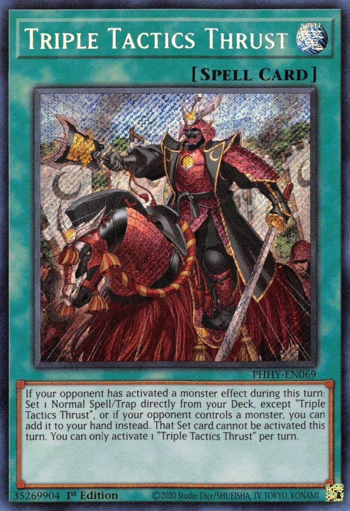 Image for Triple Tactics Thrust (PHHY-EN069) (Photon Hypernova) - YuGiOh