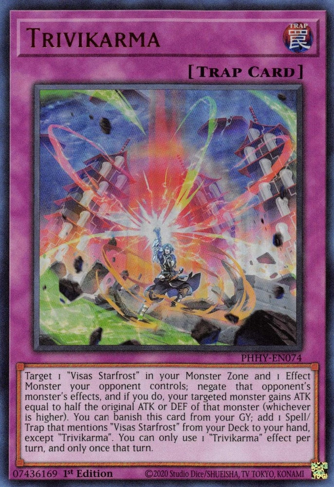 Image for Trivikarma (PHHY-EN074) (Photon Hypernova) - YuGiOh