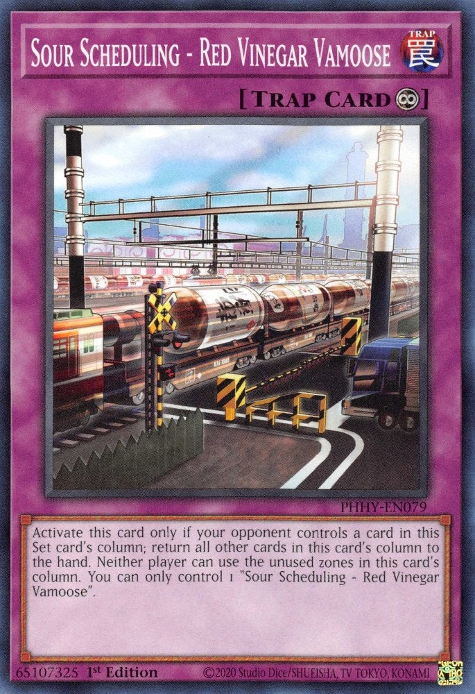 Image for Sour Scheduling - Red Vinegar Vamoose (PHHY-EN079) (Photon Hypernova) - YuGiOh