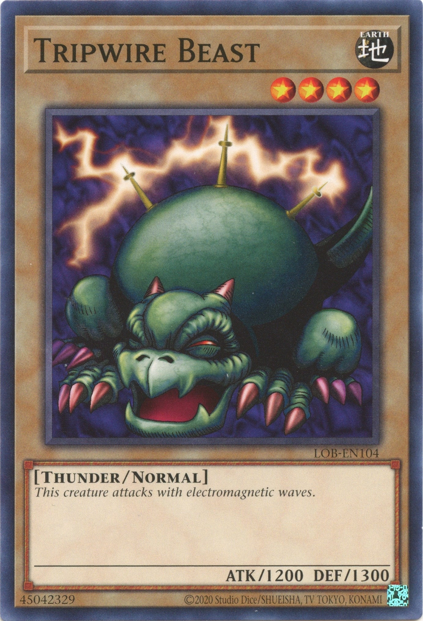 Image for Tripwire Beast (LOB-EN104) (Legend of Blue Eyes White Dragon (25th Anniversary Edition)) - YuGiOh