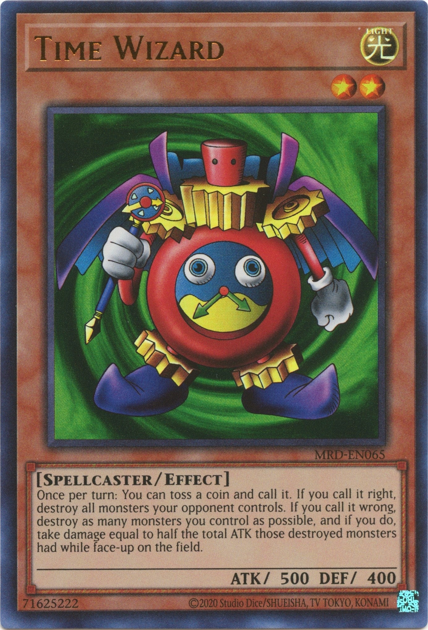 Image for Time Wizard (MRD-EN065) (Metal Raiders (25th Anniversary Edition)) - YuGiOh