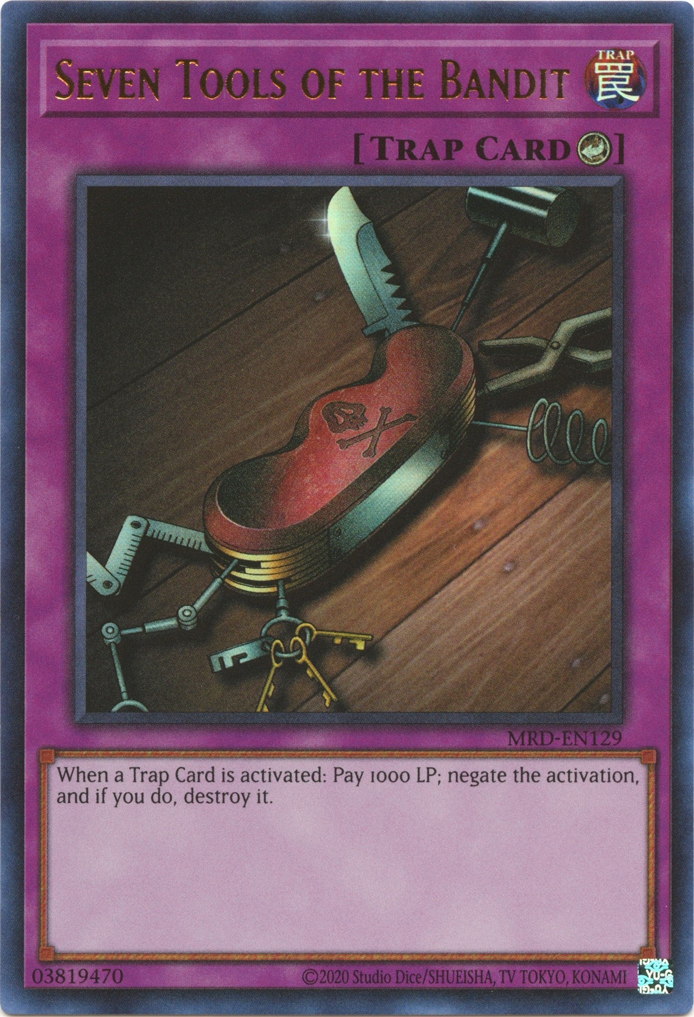 Image for Seven Tools of the Bandit (MRD-EN129) (Metal Raiders (25th Anniversary Edition)) - YuGiOh