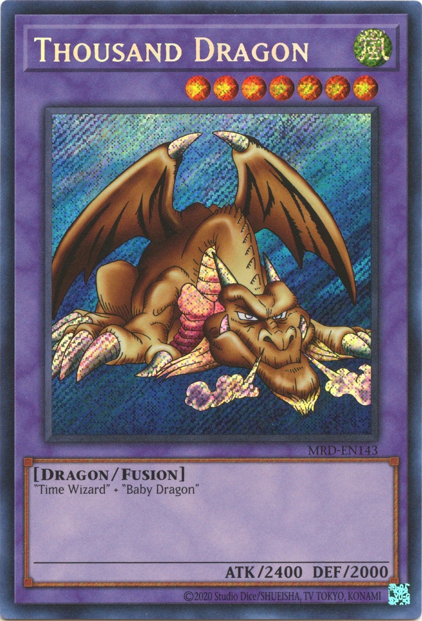 Image for Thousand Dragon (MRD-EN143) (Metal Raiders (25th Anniversary Edition)) - YuGiOh
