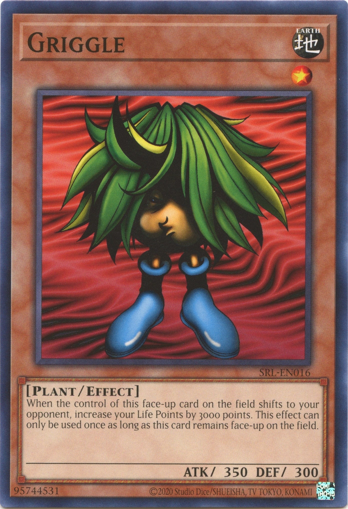 Image for Griggle (SRL-EN016) (Spell Ruler (25th Anniversary Edition)) - YuGiOh